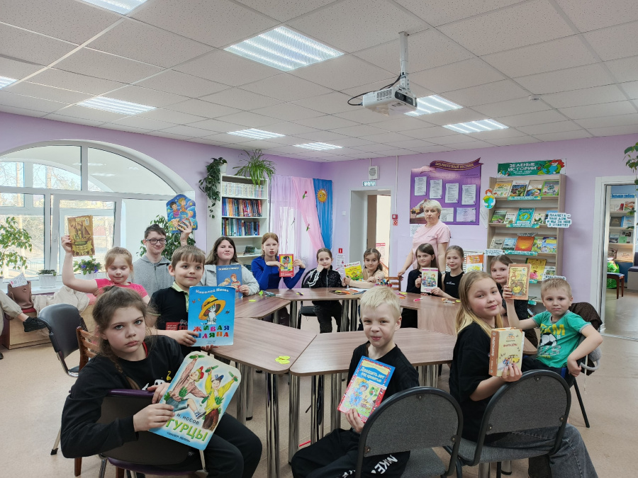 Интерактивная игра «Весёлые книжки весёлых писателей»