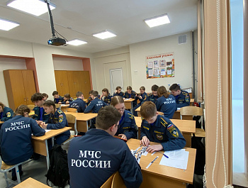 Тренировка поисково-разведывательных команд «Марш-поход»