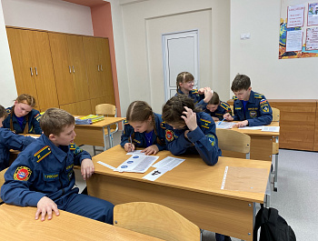 Тренировка поисково-разведывательных команд «Марш-поход»