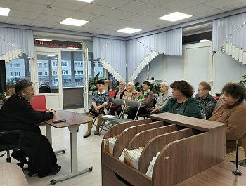 Духовно-просветительская беседа «Под покровом Божьей Матери» 