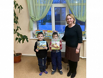 Обзор  литературы «Растем с книгой»