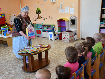 Литературное развлечение "Книжки для малышки"