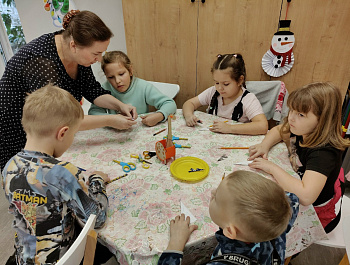 Хоровод снежинок