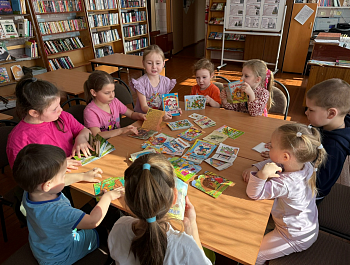 Библиотечный урок «Книжки-малышки»