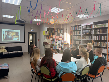 Литературный час «Глоток родниковой воды» 