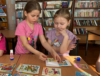 Библиотечный урок «Книжки-малышки»