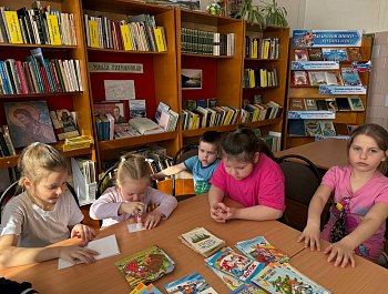 Библиотечный урок «Книжки-малышки»